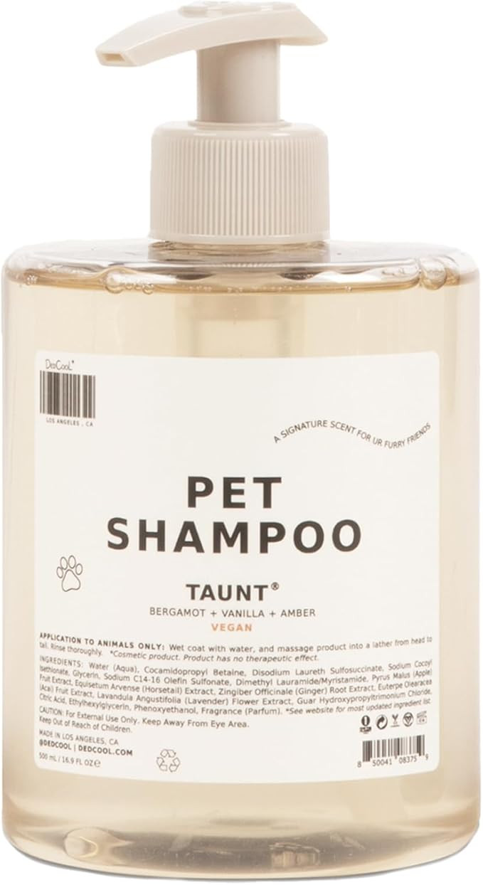 DedCool Pet Shampoo | 01 Taunt Scent | Hypoallergenic, Tear-Free Dog & Cat Wash for Sensitive Ski... | Amazon (US)