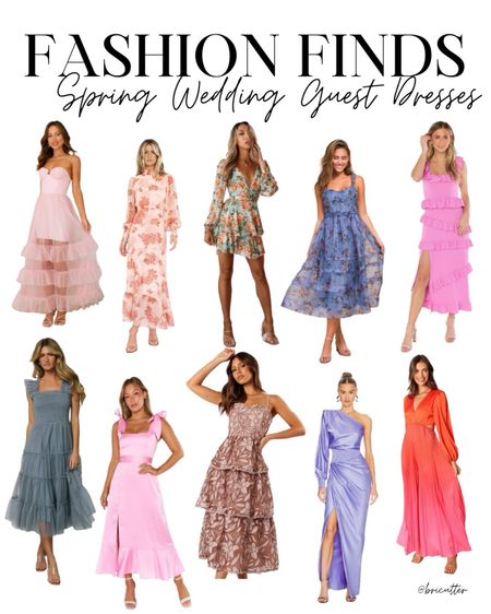 These spring wedding guest dresses are seriously too cute! 

#LTKstyletip #LTKwedding #LTKparties