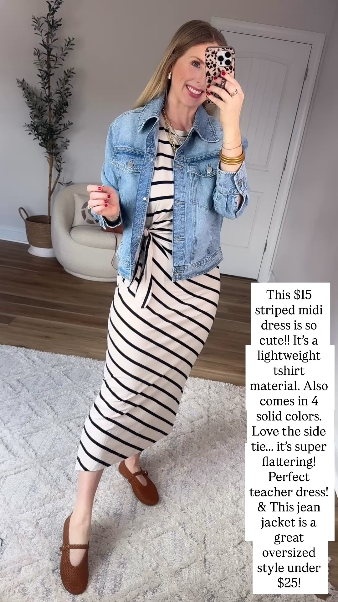 Walmart try on, Walmart outfit, striped midi dress, time and tru 

#LTKWorkwear #LTKgrwm