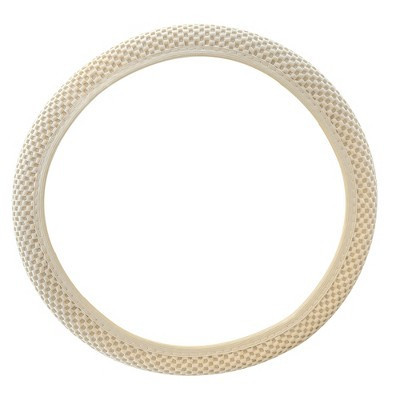 Unique Bargains Universal 15" Anti Slip Steering Wheel Cover Elastic Stretch Mesh Cloth Cover Accessory for Car Beige 15‘’ | Target