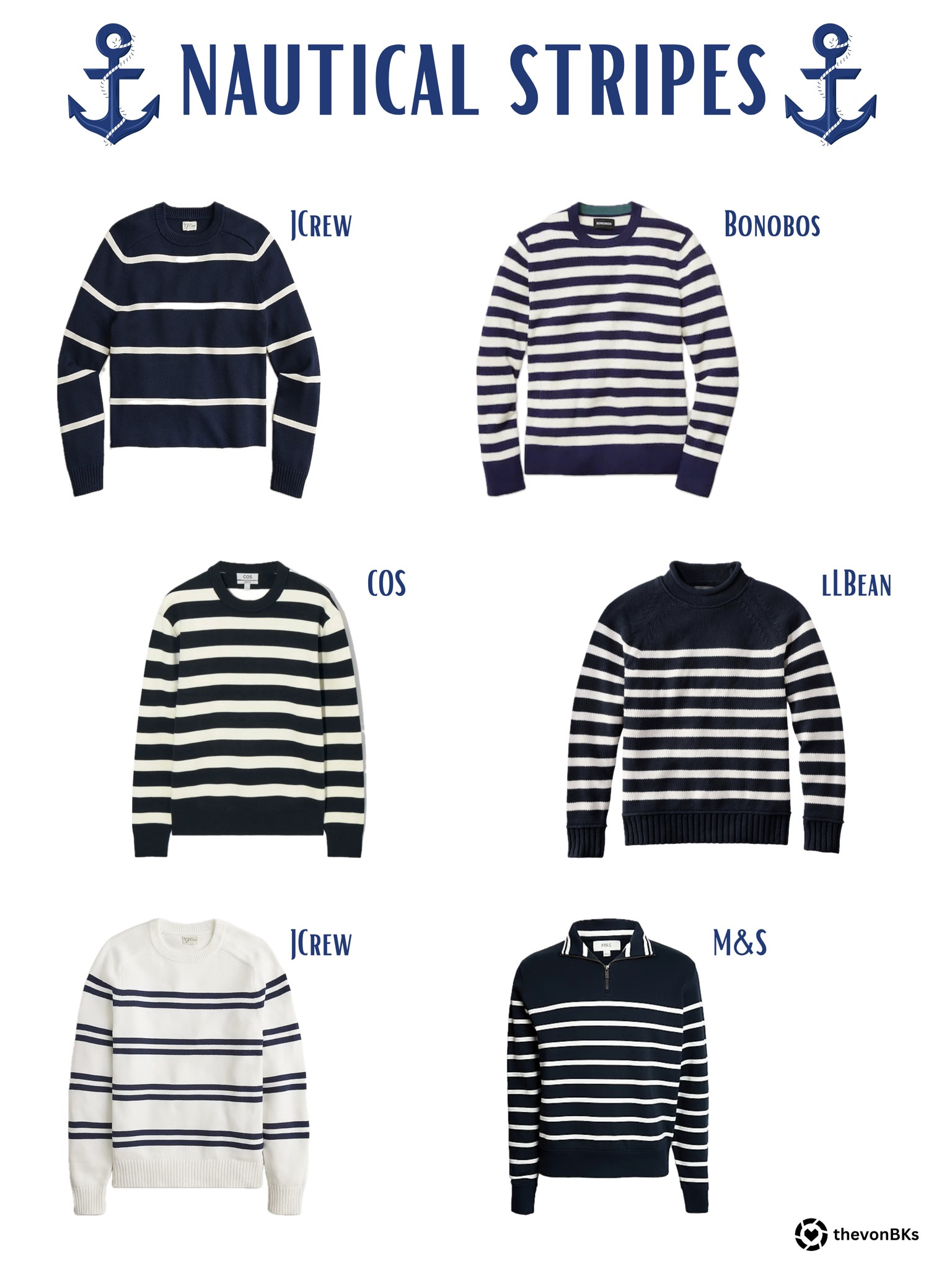 You know this spring time with these nautical striped sweaters! ⚓️ #LTKmens #LTKfindsunder100

#LTKSeasonal