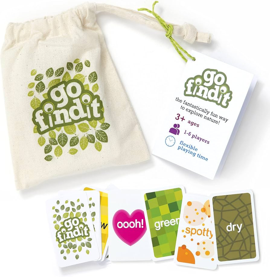 gofindit -The Original Outdoor Nature Scavenger Treasure Hunt Card Game for Kids and Families. Ag... | Amazon (US)