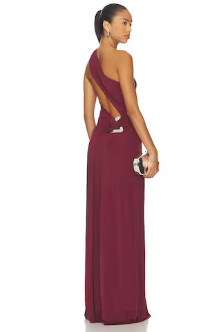 Lovers and Friends Elizabeth Gown in Wine from Revolve.com | Revolve Clothing (Global)
