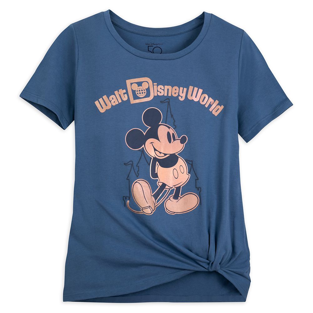 Mickey Mouse Classic T-Shirt for Women – Walt Disney World 50th Anniversary | shopDisney | Disney Store