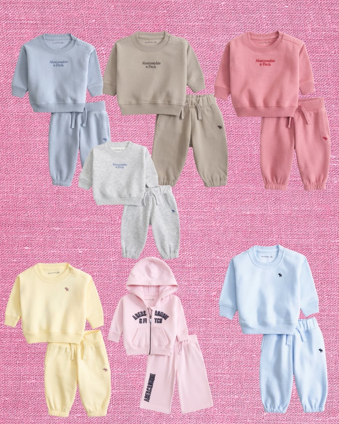 Cozy, cute, and totally worth it 🤍 The toddler + baby sweatsuits from Abercrombie Kids are giving all the soft, neutral vibes we love 🙌 Perfect for playdates, errands, or just lounging in style ✨

Snag these matching sets for the girls! #LTKkids #LTKfamily #cozyfits