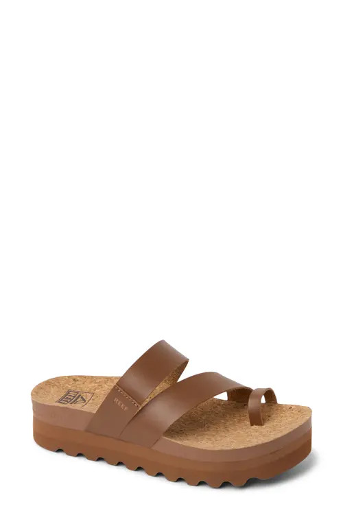 Reef Vista Laya Platform Sandal in Chocolate at Nordstrom, Size 8 | Nordstrom