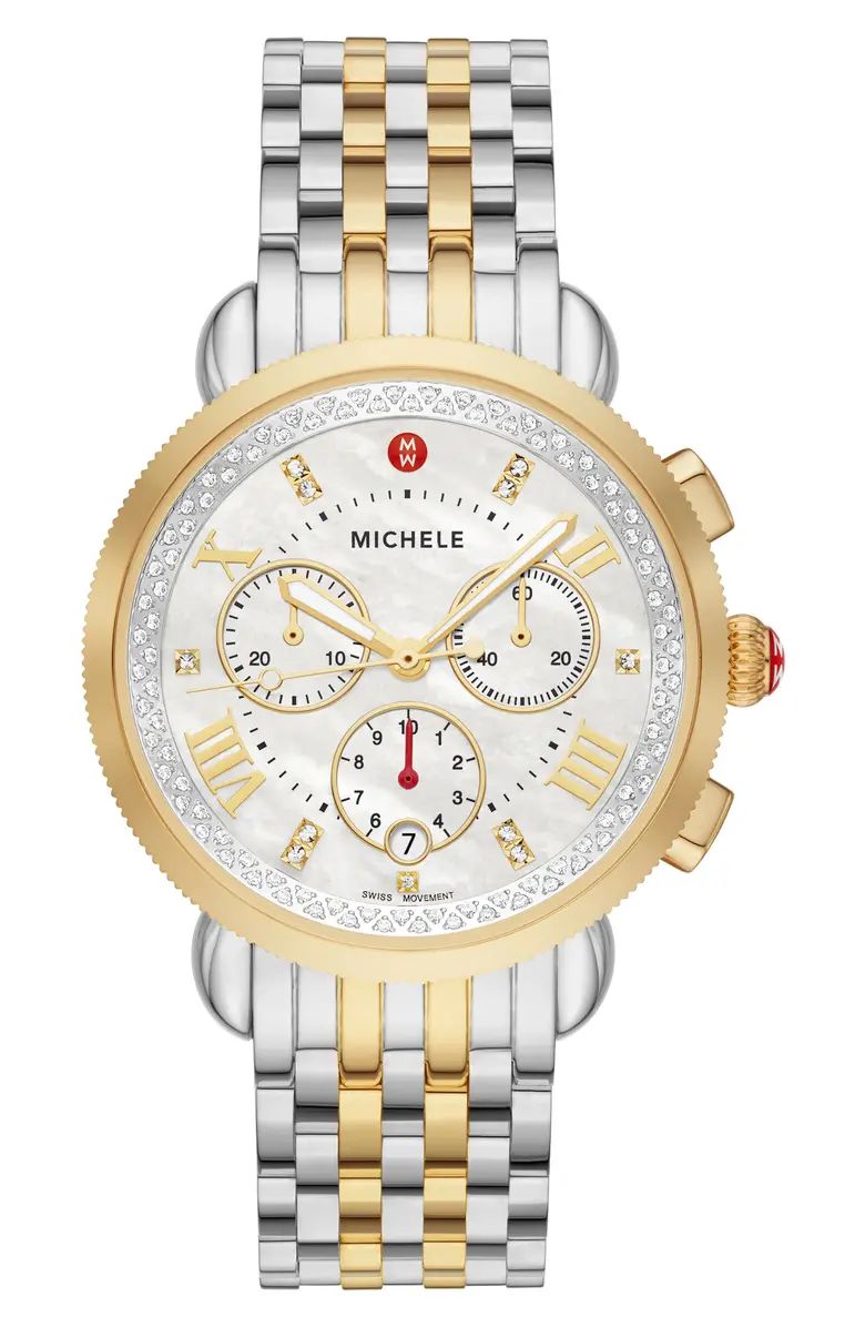 MICHELE Sport Sail Bracelet Watch, 38mm | Nordstrom | Nordstrom