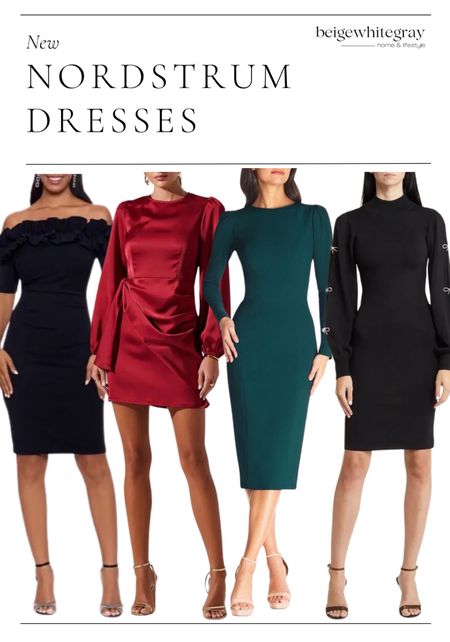 Nordstrom dresses! Shop here! These gorgeous dresses are perfect for the upcoming holiday parties and more!

#LTKbeauty #LTKHoliday #LTKstyletip