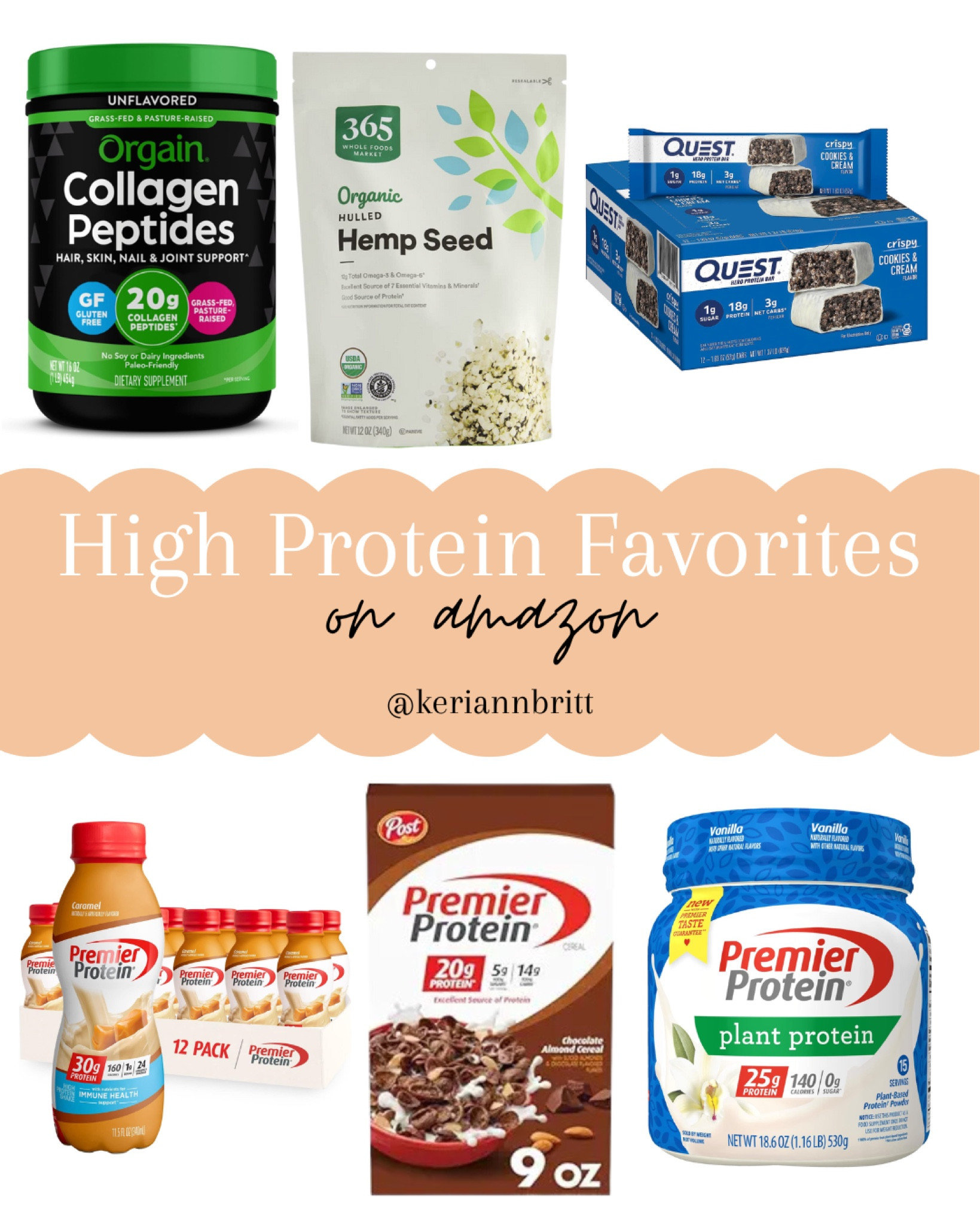 Protein favorites from Amazon 

#LTKhome #LTKfitness #LTKActive