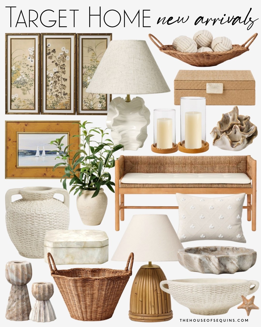 Shop Target Home new arrivals! Studio McGee coastal home decor

#LTKFindsUnder50 #LTKFindsUnder100 #LTKHome