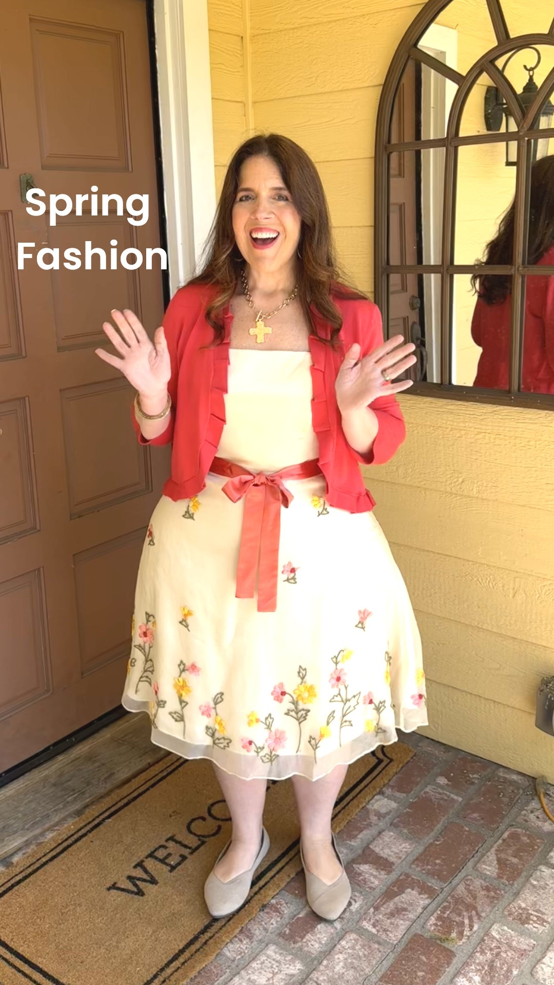 Better late than never…
I hope you all had a beautiful and refreshing spring weekend 🌸🪻🌼
Thank you to those who tried to help me out with my Spring Fashion choices for my Easter Sunday outfit. I ultimately went with this gorgeous cream, silk, strapless, embroidered dress that I wore to my niece’s wedding in 2006 in Maui🤩
Talk about Easter Blessings!🙏
Such an incredible NSV👏 
Praise the Lord!

#LTKMidsize #LTKWatchNow #LTKOver40