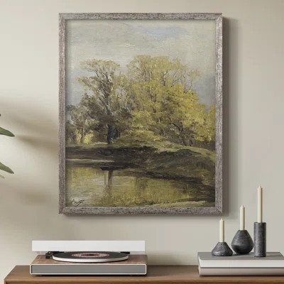Vintage Landscape CLXXVII Framed Print - Solid Wood | Wayfair North America
