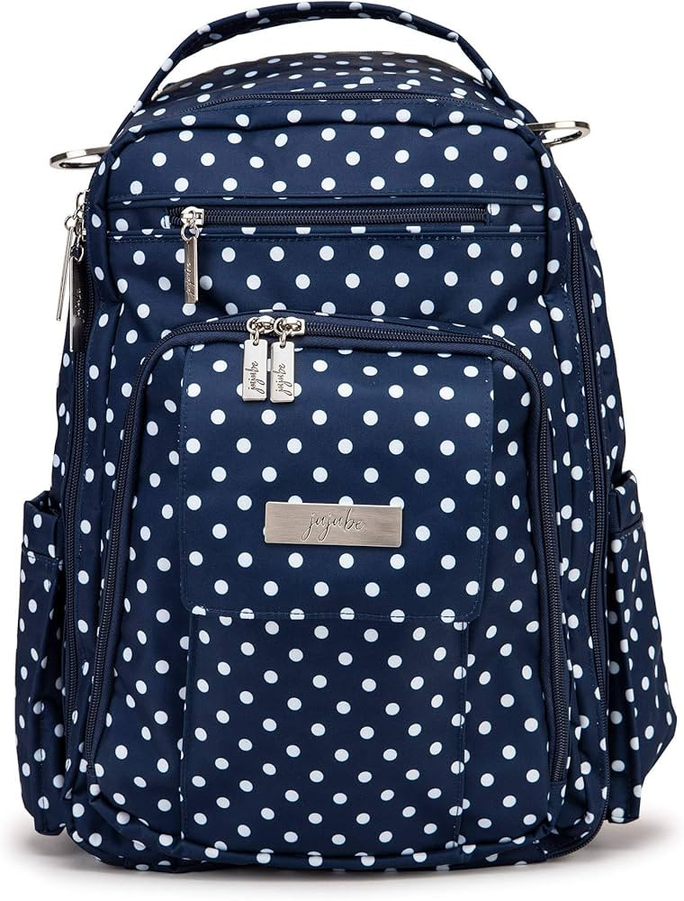 JuJuBe Be Right Back Unisex Travel Backpack, Diaper Bag with Memory Foam Changing Pad, Be Fashion... | Amazon (US)