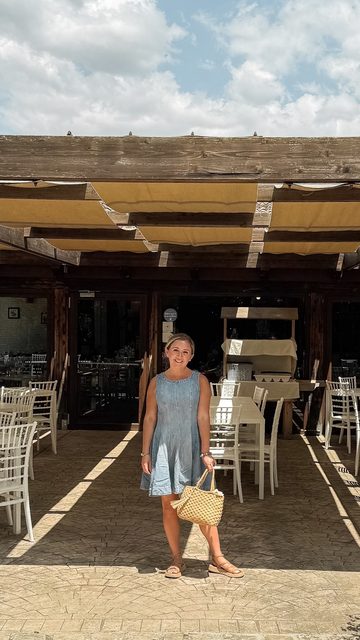 The perfect denim summer dress. (Wearing a size small.)

#LTKPetite #LTKSeasonal #LTKSummerEdit