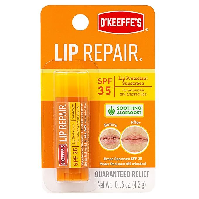 O'Keeffe's Lip Repair SPF 35 Lip Balm Stick, (Pack of 1) | Amazon (US)