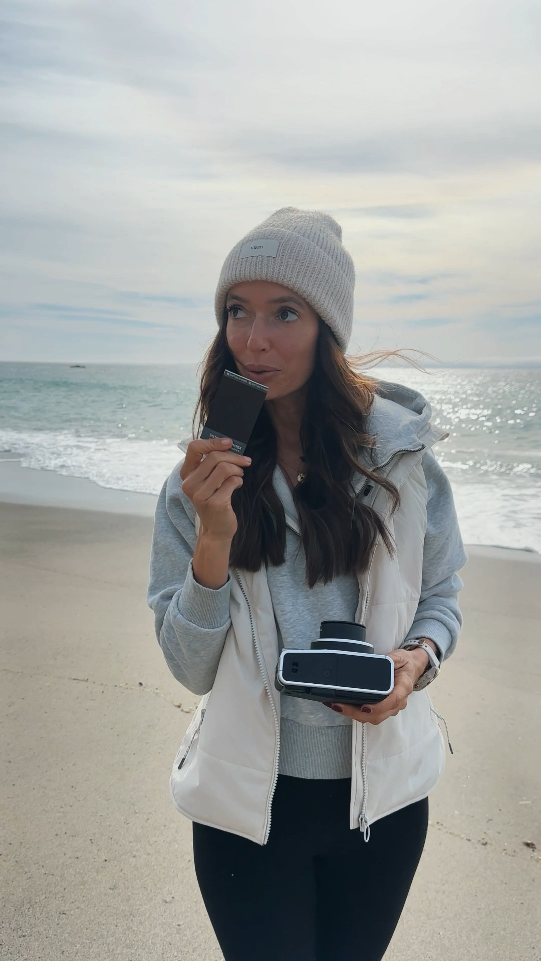 Ready for crisp fall weather adventures with @vuoriclothing layers! Cozy hoodies, insulated vests, and my favorite beanie!! #ad