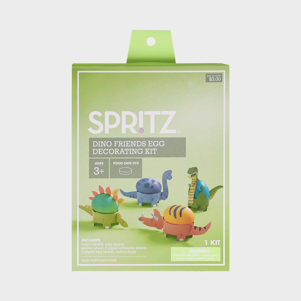 Dino Friends Easter Egg Decorating Kit 16pc - Spritz™ | Target