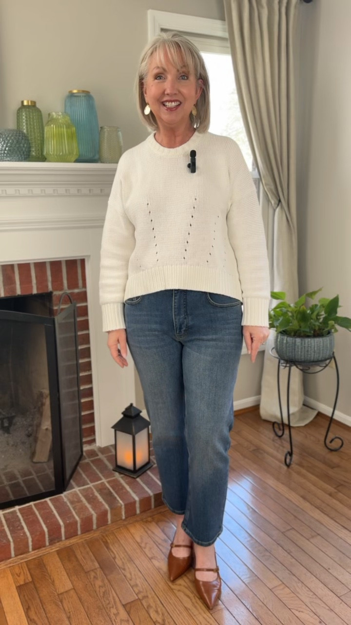 Today I’m sharing an encouraging tip while showing one of my favorite looks. I’ve linked similar slingback heels that I know you will love. ✨

#LTKmidsize #LTKstyletip #LTKover40