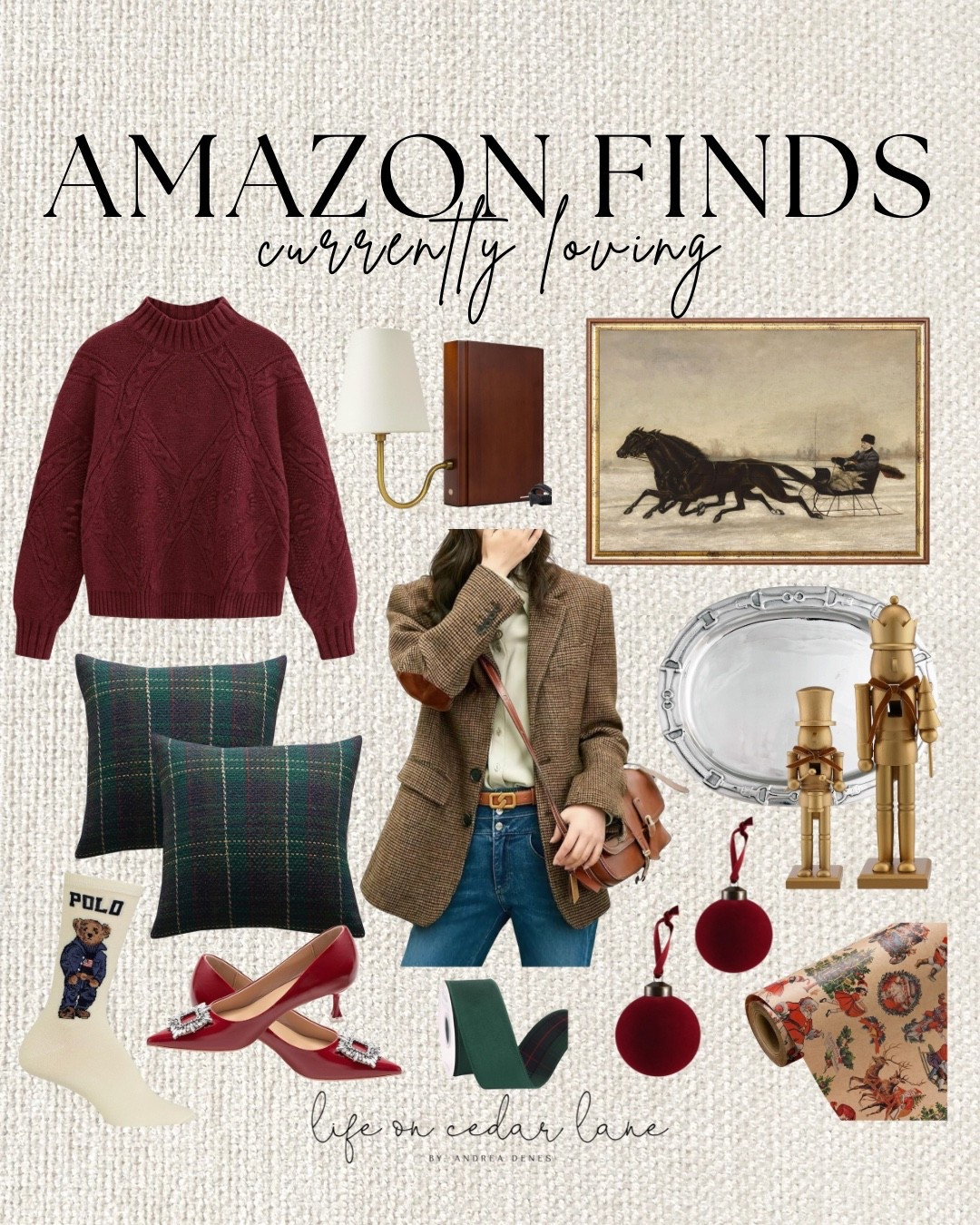 Check out these perfect Ralph Lauren inspired holiday decor pieces on Amazon! 

#amazondecor #holidaystyle



#LTKHoliday #LTKHome #LTKSaleAlert