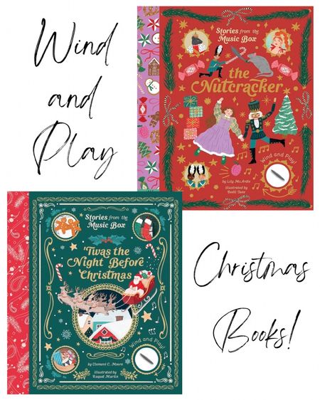 Beautiful Christmas Books that play sound! Wind and play, ‘Twas the Night Before Christmas, The Nutcracker  

#LTKSeasonal #LTKGiftGuide #LTKHoliday