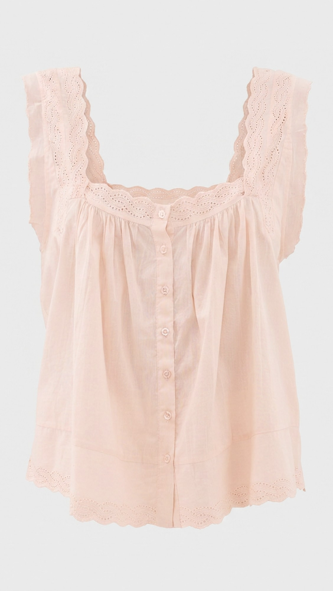 The Eyelet Tank Top | Shopbop