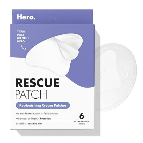 HERO COSMETICS Rescue Patch Moisturizing Post-Blemish Cream Patch, 6 Ct | Amazon (US)