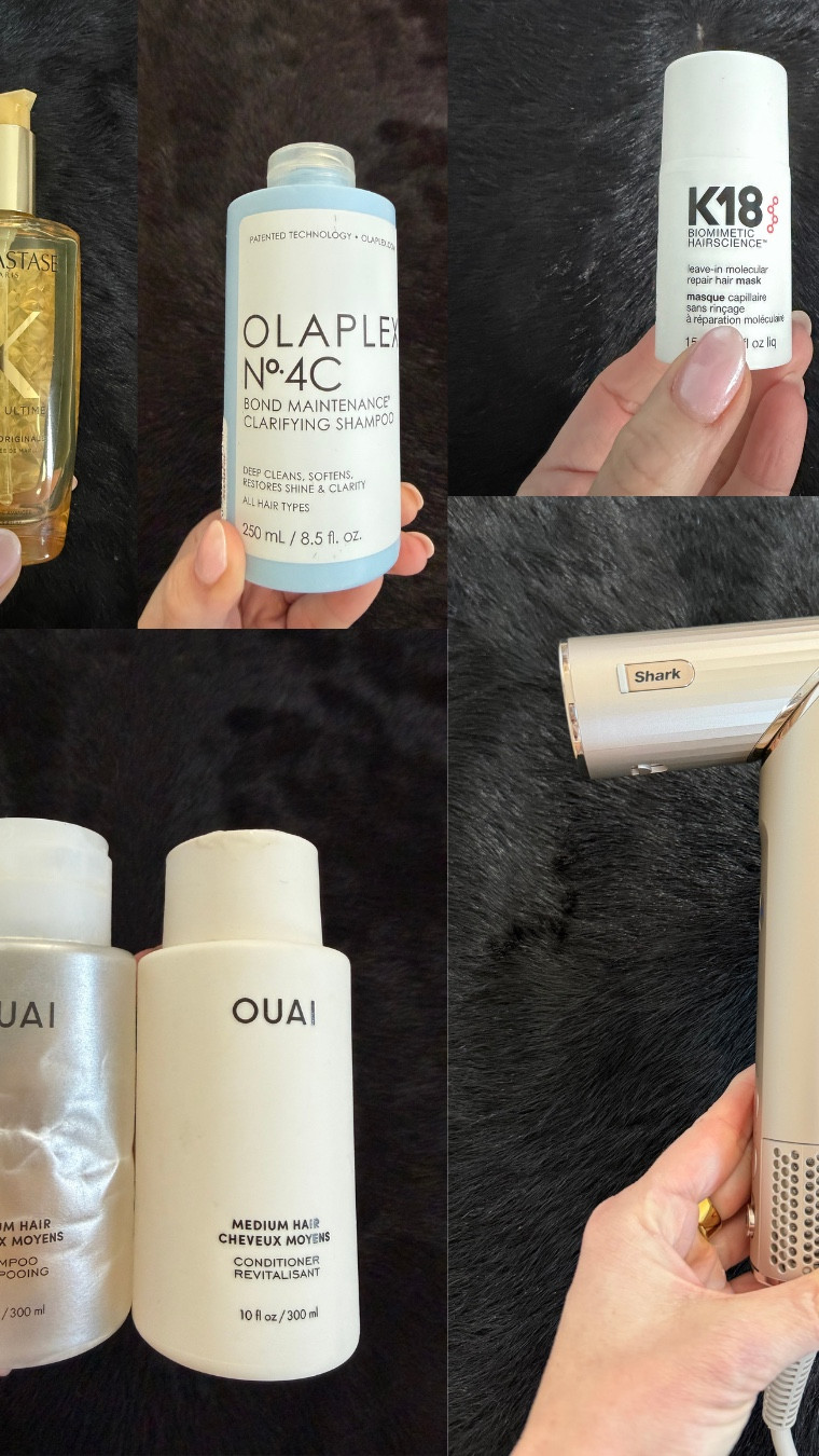 I only wash my hair once a week — these are the products that make it possible.

Everything I rotate through from wash day to the mid-week refresh.

Comment HAIR and I’ll send you the links.

hair routine | weekly hair routine | wash day routine | hair refresh routine | hair products I use | low maintenance hair | beauty routine | haircare favorites

#LTKBeauty #LTKgrwm #LTKmorningroutine