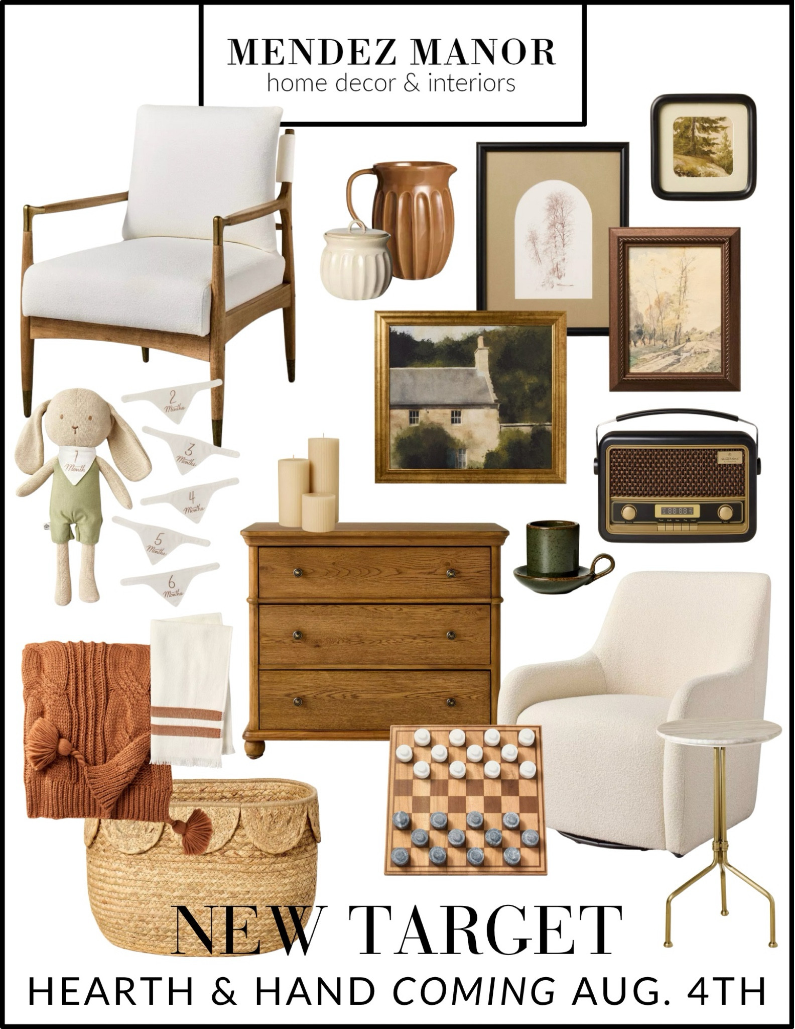 The NEW Hearth & Hand by Magnolia collection is coming to Target starting August 4th. There are so many good things I had a hard time fitting them all on this board! 

You can pre-shop the collection now. I think items will sell out fast. 

#targethome #targetfinds #homedecor #homeaccessories #stylingaccessories #homestyling

#LTKSaleAlert #LTKSeasonal #LTKHome