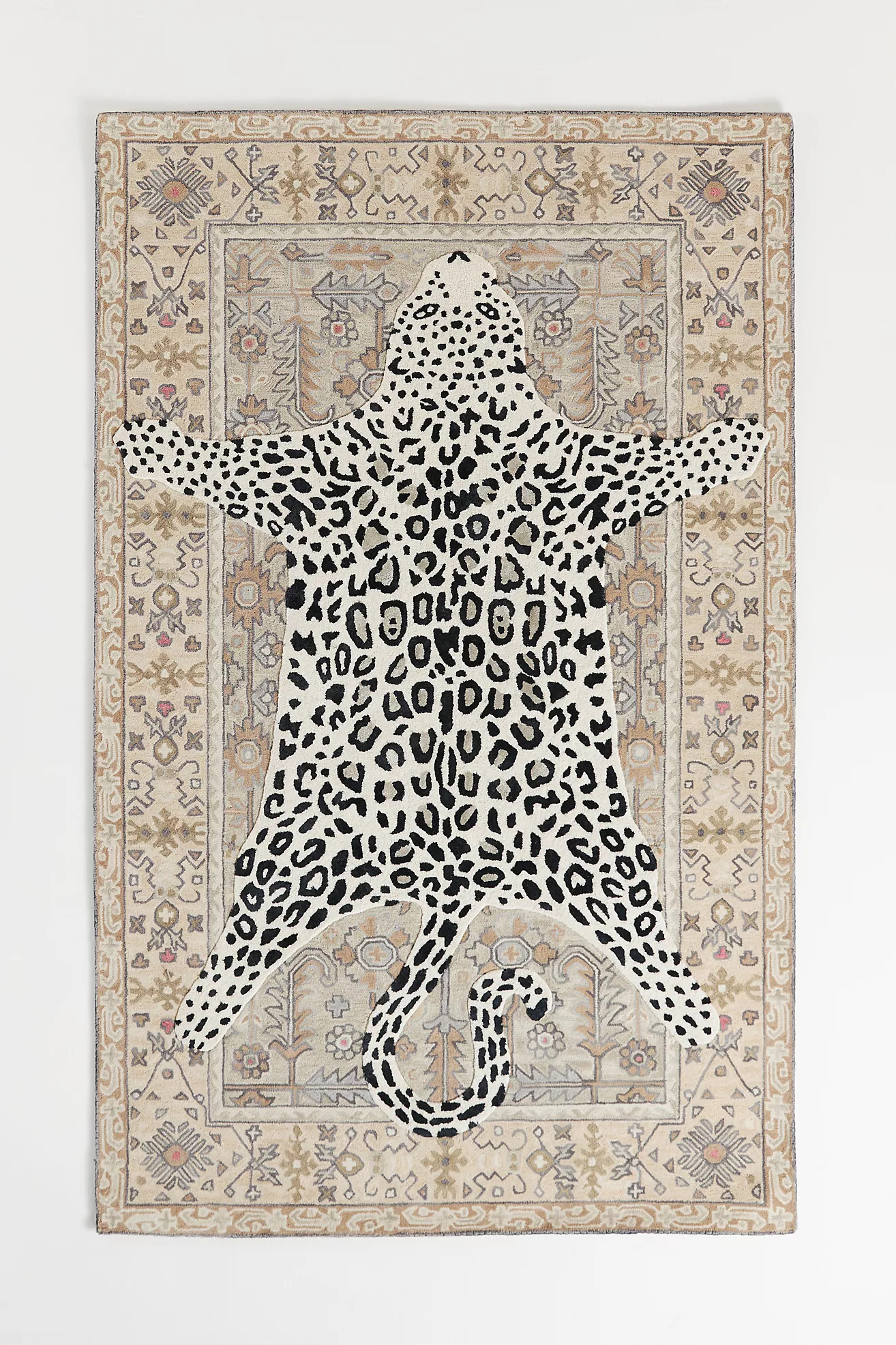 Tufted Octavia Leopard Rug | Anthropologie (US)