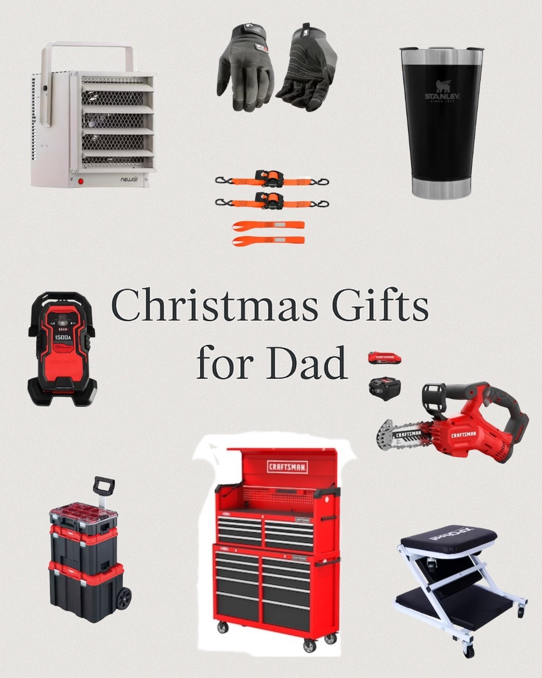 Christmas gifts for Dad that are practical, tough, and totally dad-approved! 🎄🛠️ From tool storage and heaters to gloves, chainsaws, and the classic Stanley cup — these are the gifts he’ll actually use. Tap to shop my full dad gift guide and save for later! ❤️🎁 #christmasgiftsfordad #dadgiftguide #giftguide2025 #ltkholiday #ltkgiftguide #ltkhome #toolsoftiktok #giftideasformen #practicalgifts #dadlife #ltkmen #holidaygifts #christmas2025 #giftguideformen #handymandad

#LTKGiftGuide #LTKHoliday
