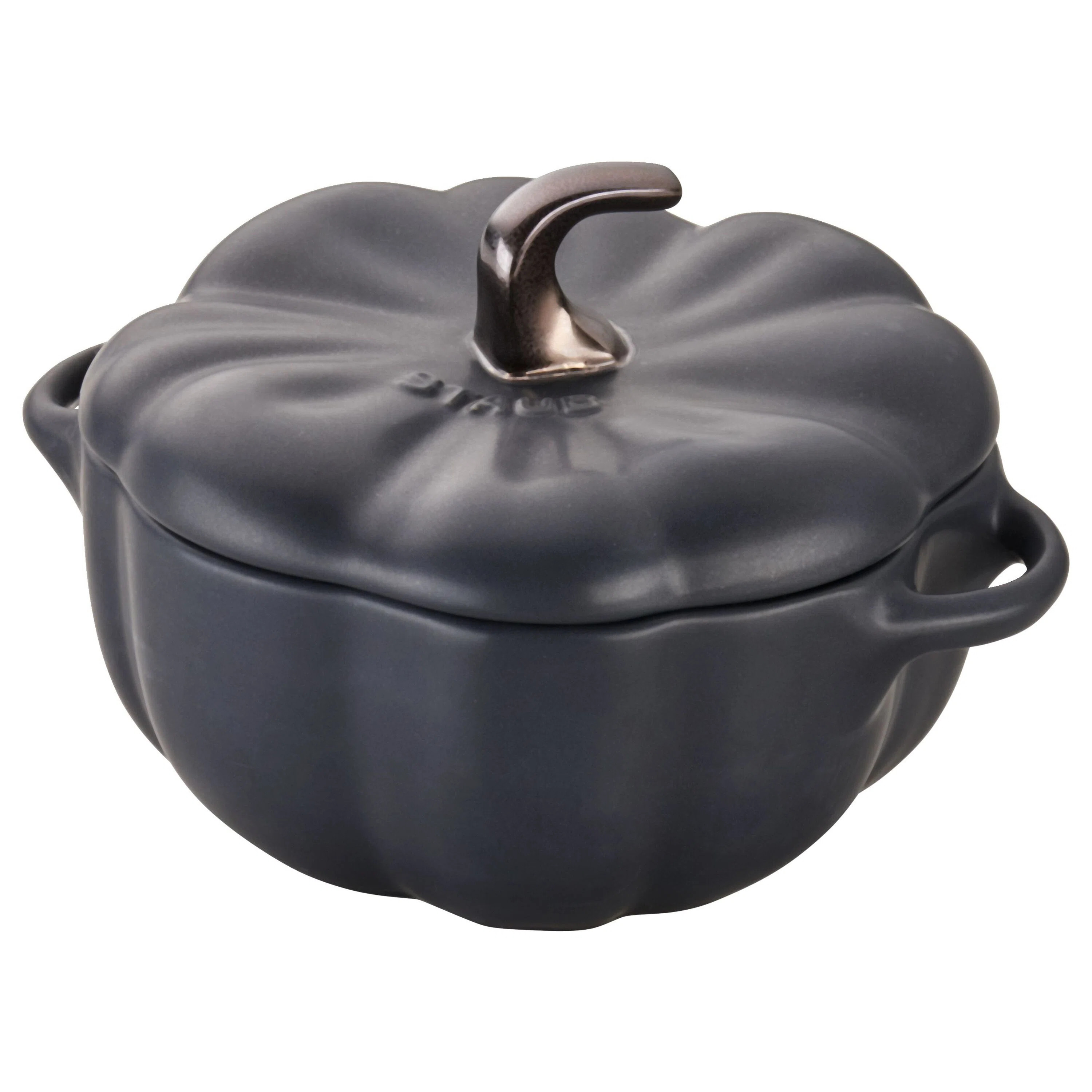 Staub Ceramic 16-oz Petite Pumpkin Cocotte - Matte Black & Reviews | Wayfair | Wayfair North America