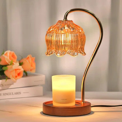 Dimmable Flower Candle Warmer Lamp With Timer, Vintage Candle Lamp Warmer For Jar Candle, 2024 Womens Gifts For Christmas, Xmas Gifts For Mom Unique, | Wayfair North America