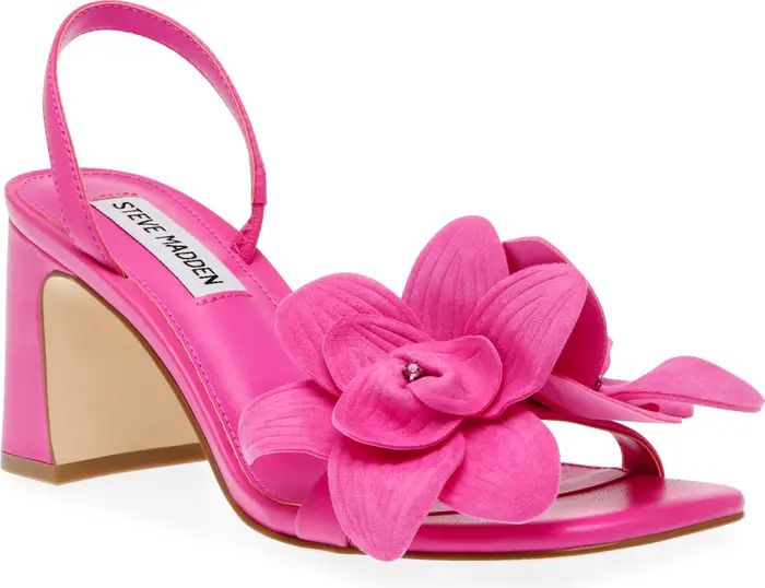 Farrie Flower Slingback Sandal (Women) | Nordstrom