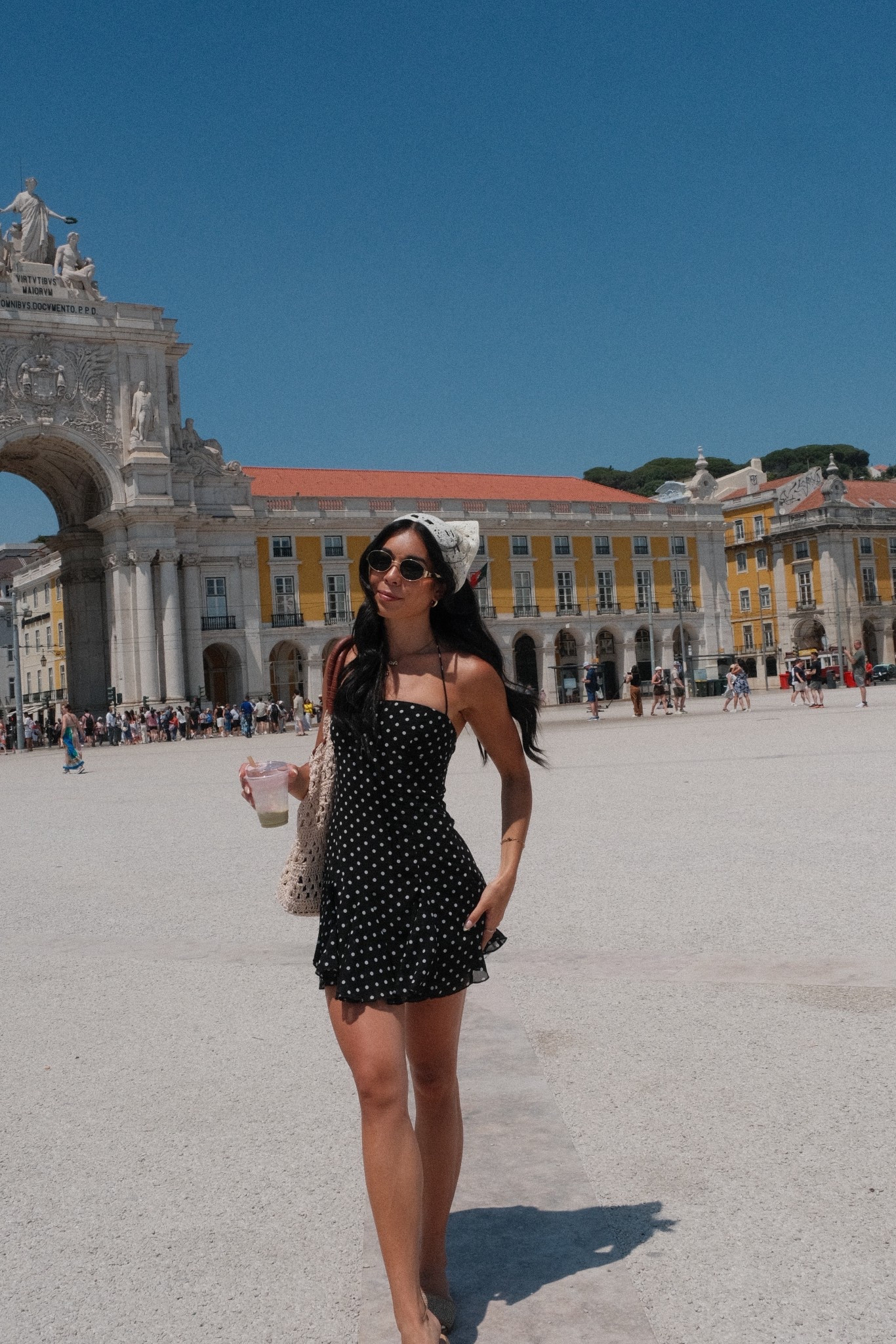 classic polka dot dress 🖤

#LTKFindsUnder100 #LTKTravel