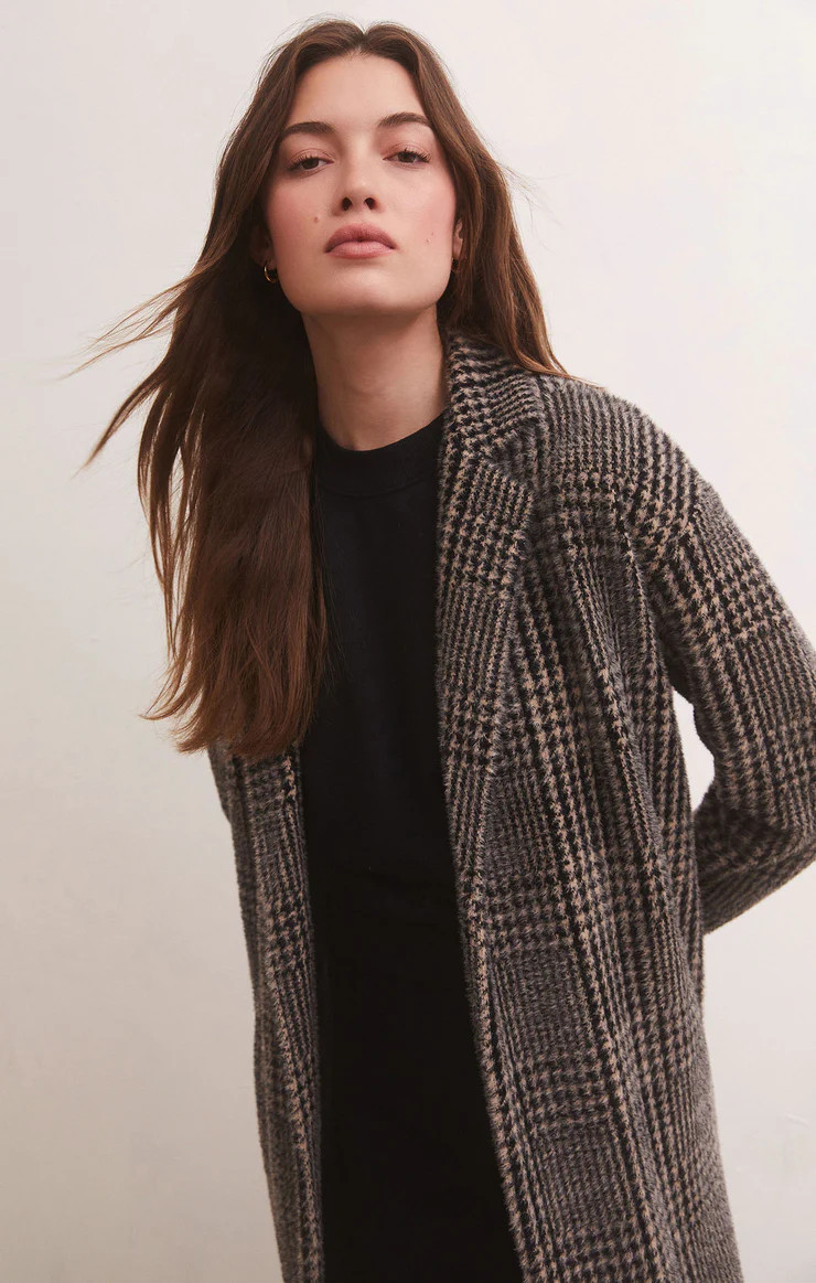 Mason Houndstooth Knit Coat | Z Supply
