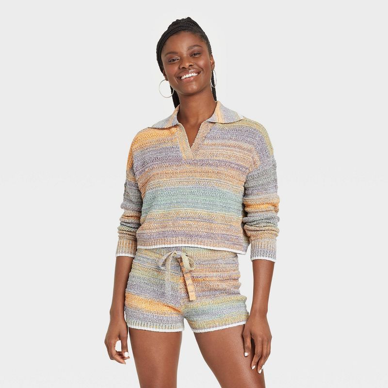 Women's Collared Pullover Sweater - Universal Thread™ | Target