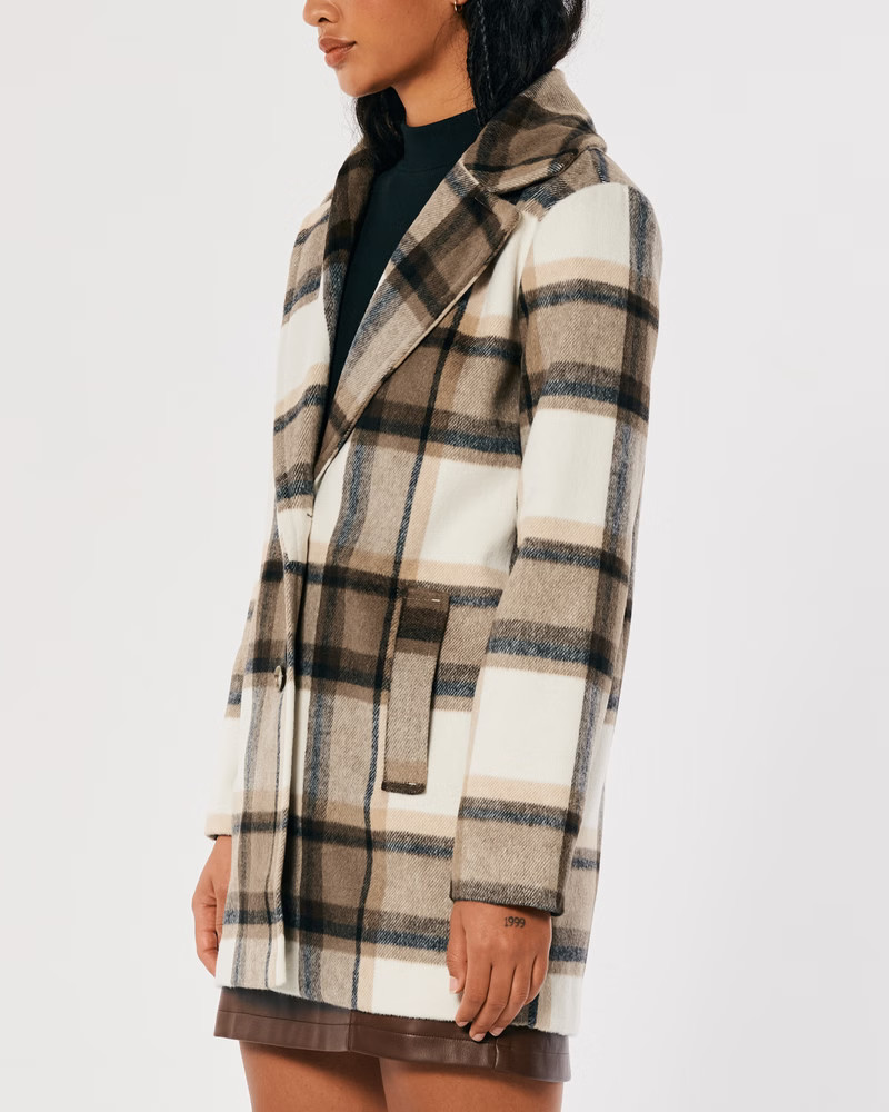 Wool Dad Coat | Hollister (US)