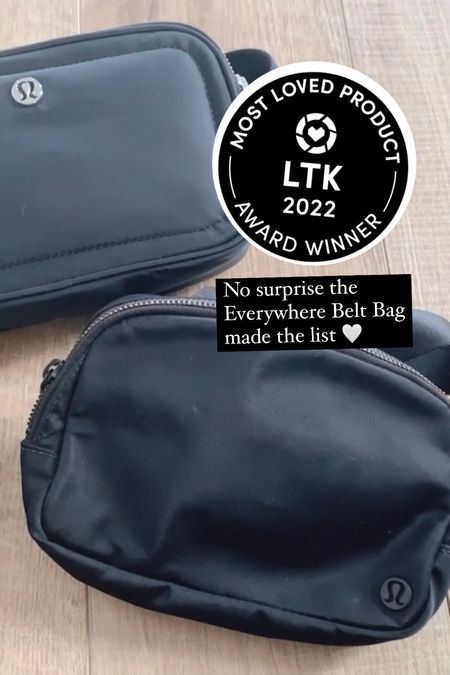 Lululemon Everywhere Belt Bag
Most loved products of 2022 


#LTKFind #LTKunder50 #LTKfit