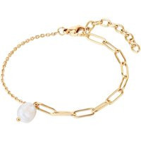 Valero Pearls - Armband Edelstahl Süßwasser-Zuchtperle in Gelbgold Armbänder & Armreife 1 ct Damen (44.99 € / 1 ct) | Douglas (DE)