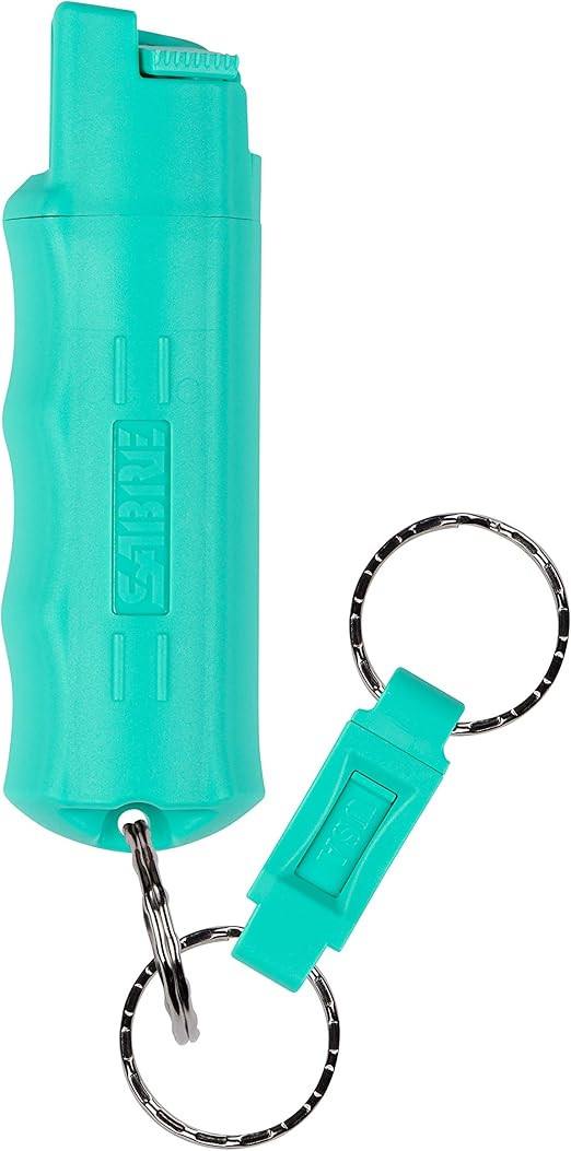 SABRE Pepper Spray, Quick Release Keychain for Easy Carry and Fast Access, Finger Grip for More A... | Amazon (US)