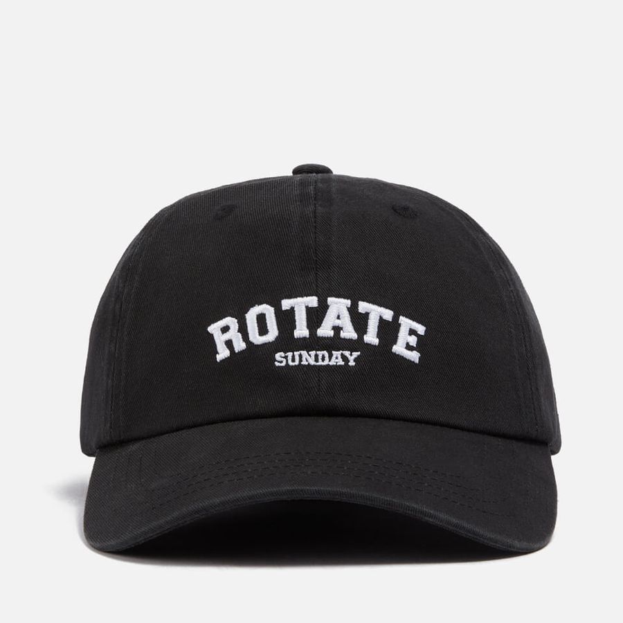 ROTATE Logo-Embroidered Cotton-Twill Baseball Cap | Coggles (Global)
