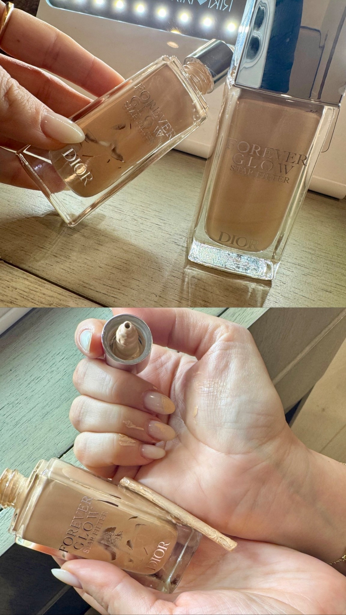 When you love a product so much you’re fighting for the last drop! 😂✨ 