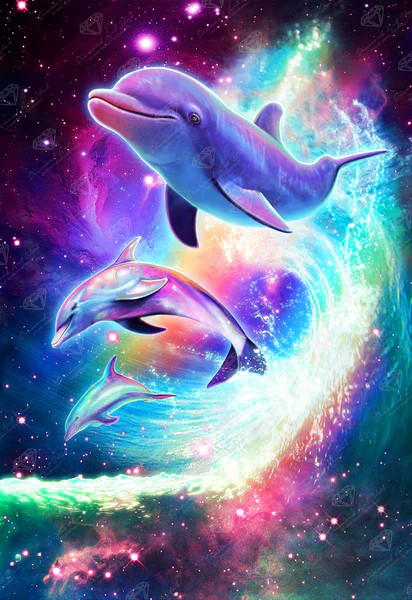Dolphins | Diamond Art Club