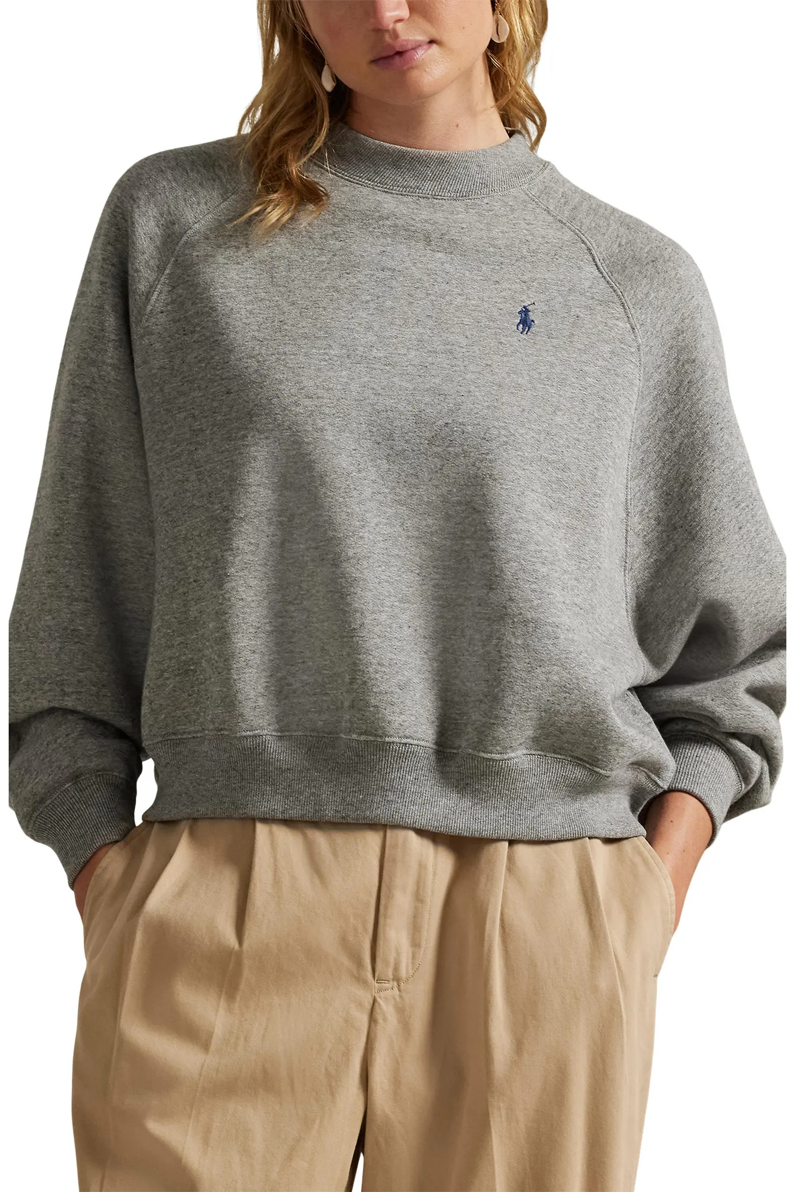 Polo Ralph Lauren Arctic Fleece Crewneck Sweatshirt (Women) | Nordstrom | Nordstrom
