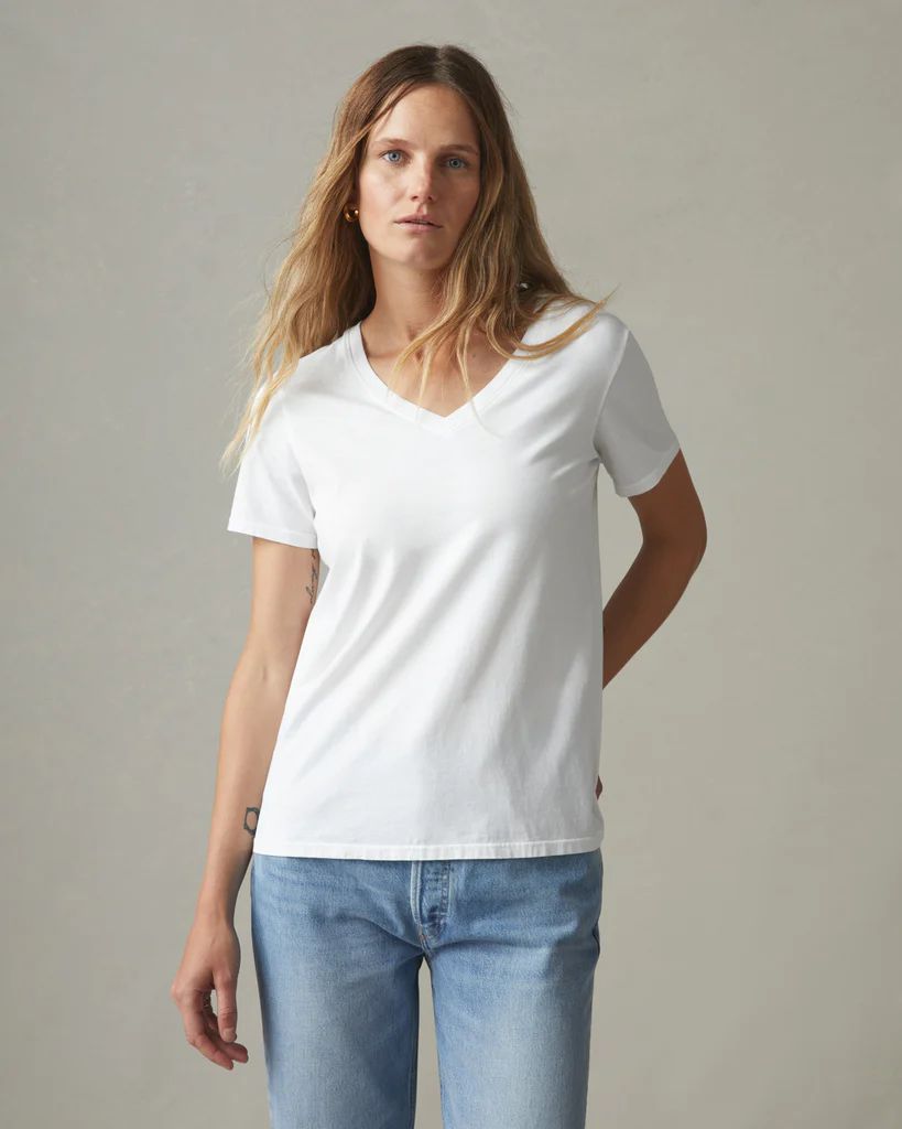 Classic Cotton V-Neck Tee | American Giant