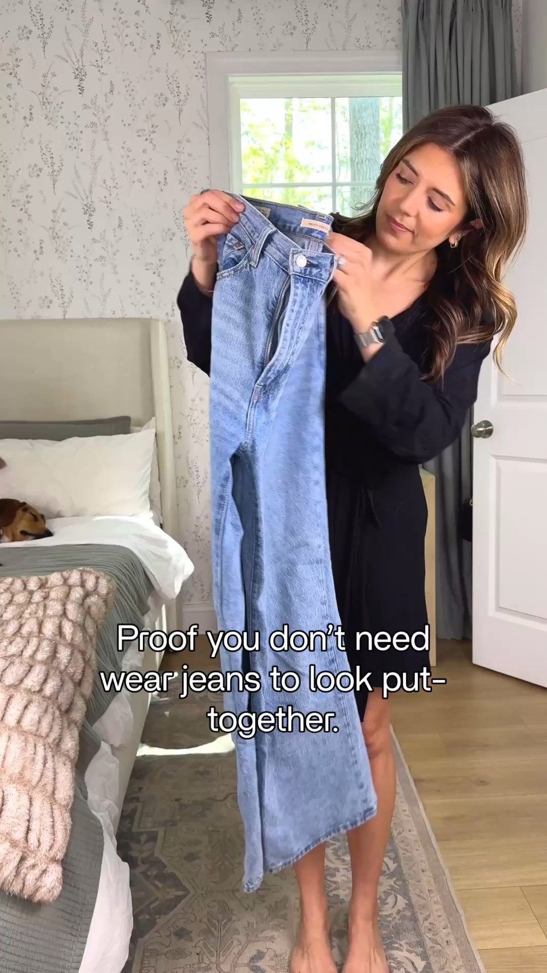 Easy millennial mom outfits without jeans! Comfy outfits can be chic too! Wearing my favorite elastic waist pants in these everyday casual outfits. I’m 5’7” and wear a size 4/small. 

#LTKOver40 #LTKmomlife #LTKTall