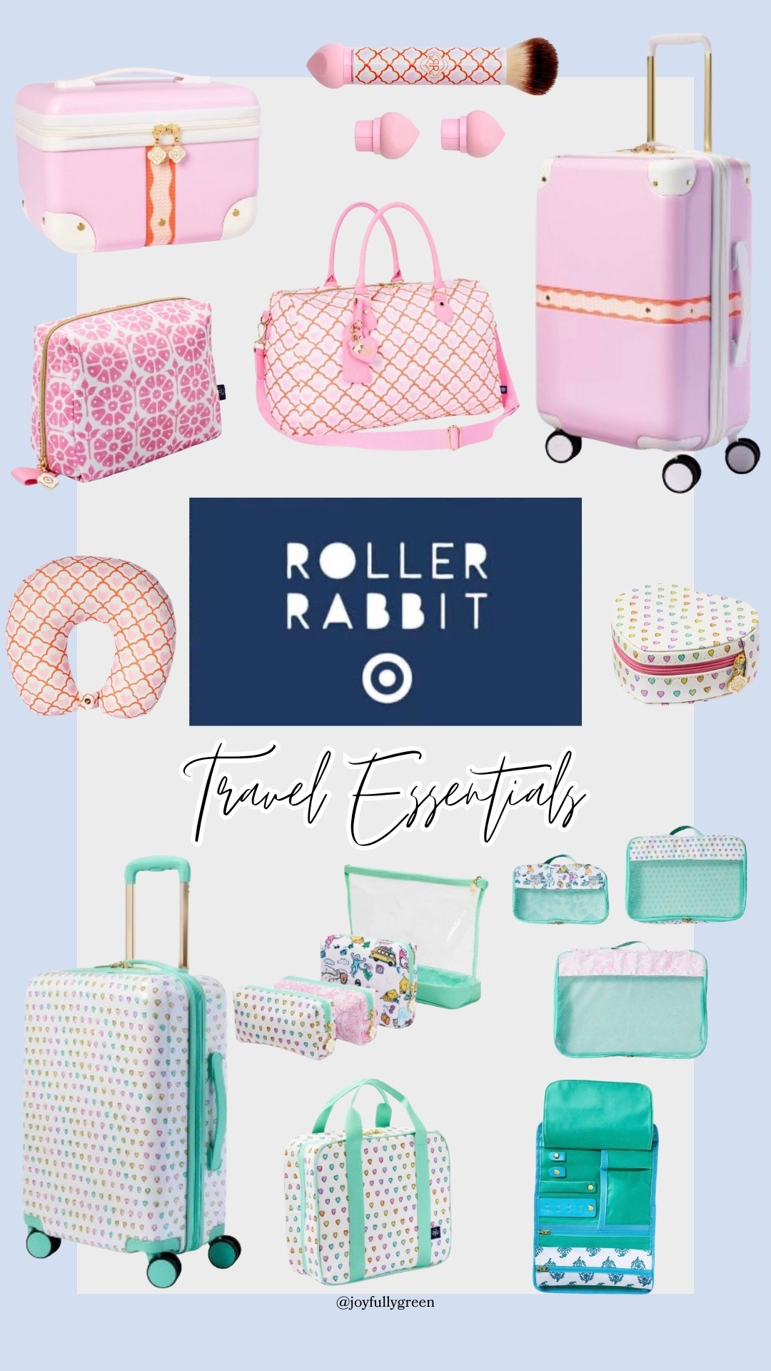 Roller rabbit x target // travel essentials // carry on luggage // makeup bags // 

#LTKTravel