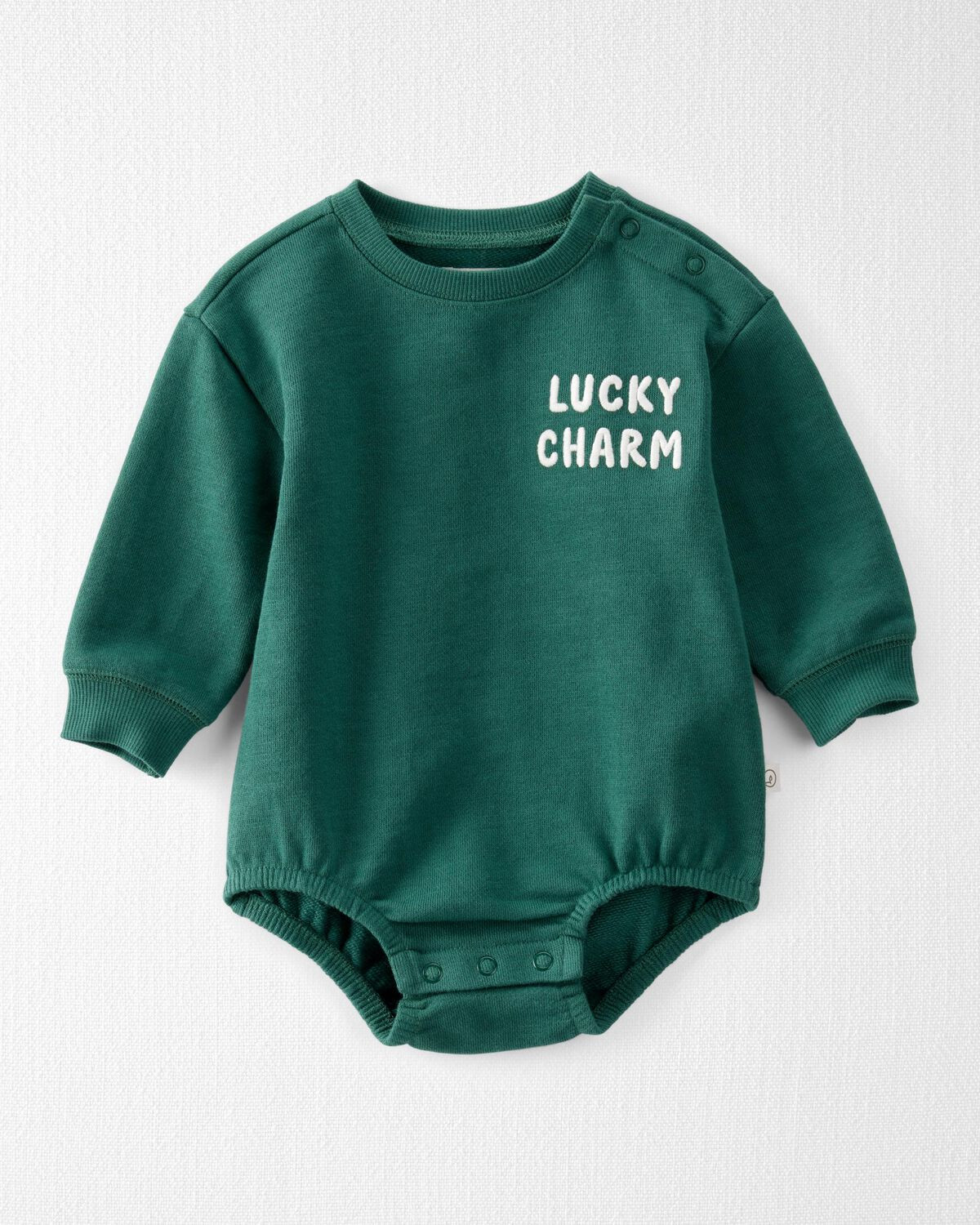 Baby Organic Cotton Lucky Charm French Terry Bubble  - Little Planet | Carter's | Carter's Inc