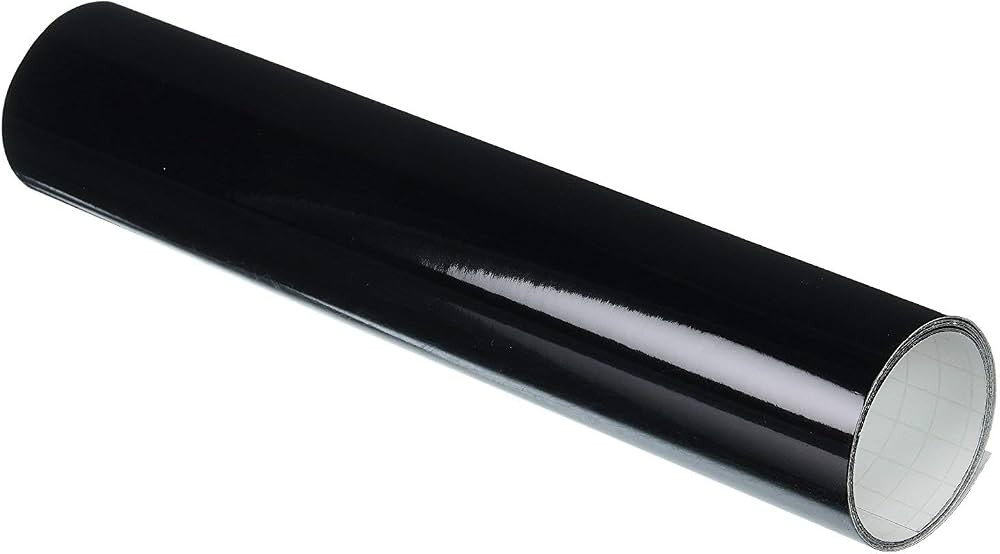 Oracal 651 Permanent Glossy Vinyl - Black (12" x 15ft) | Amazon (US)
