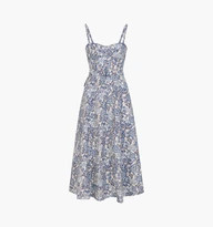 The Fiona Dress -  Chedworth Paisley Blue | Hill House Home US